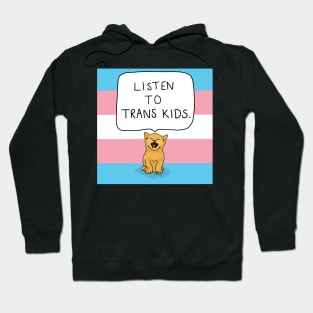 Listen to trans kids Hoodie